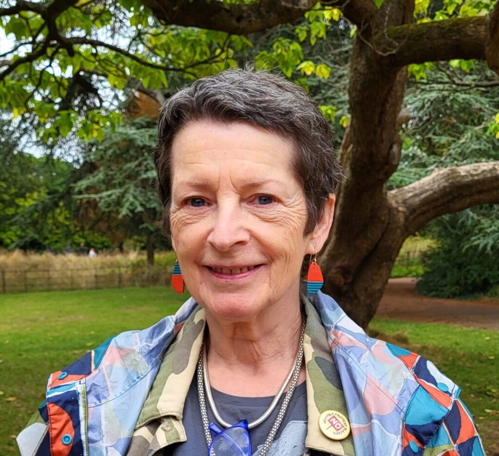 Photo of one of the members of the Dulwich & District u3a. Credit: Juliet Barclay.