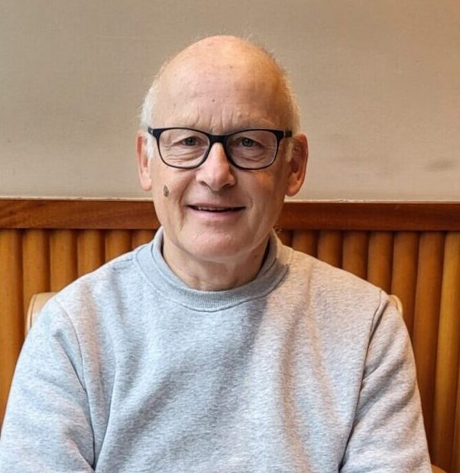 Photo of the Dulwich & District u3a Chair Tim Pagan. Credit: Juliet Barclay